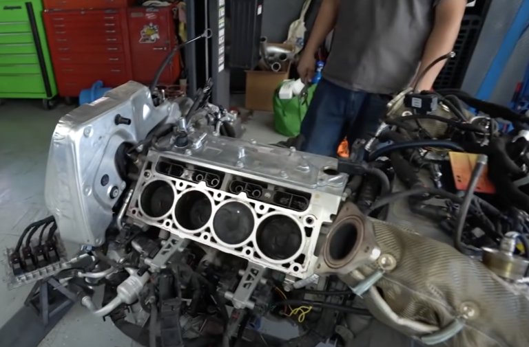 Damage Control: Twin Turbo C8 LT2 Engine Gets Pulled