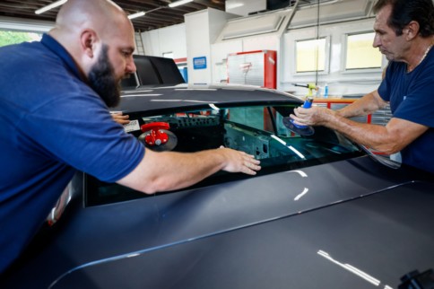 Installing Flush-Mount Glass To Create A Modern Looking Hot Rod