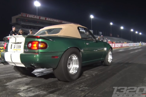 Sneaky Snake: Tony Thompson's Ford Powered 9-Second Miata