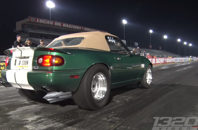 Sneaky Snake: Tony Thompson's Ford Powered 9-Second Miata