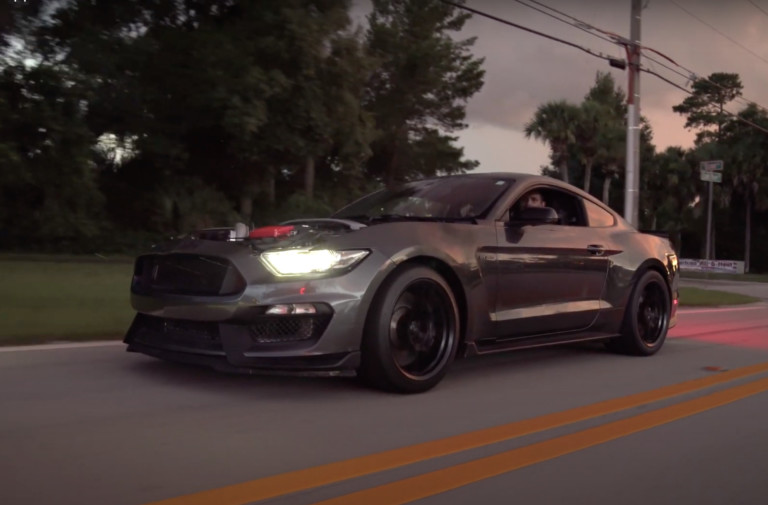 YouTuber Adam LZ Barra-Swaps Mustang GT350