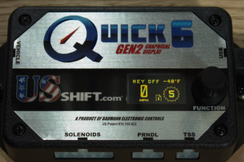 How To Use The US Shift Gen2 TCS Graphical Display