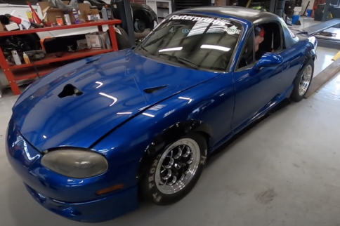 LS3-Powered Mazda Miata Gets The Juice From Nitrous Outlet