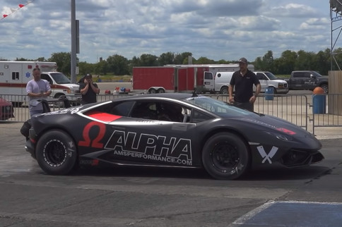 Exotic Sledgehammer: The AMS Performance Alpha Omega Drag Huracan