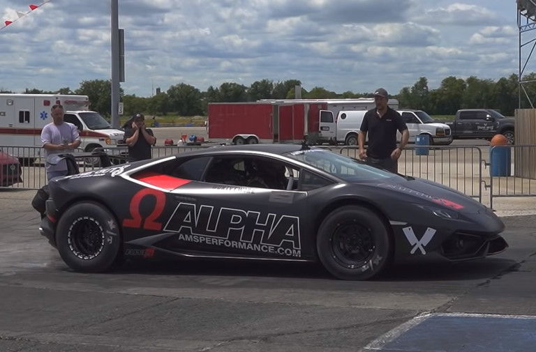 Exotic Sledgehammer: The AMS Performance Alpha Omega Drag Huracan