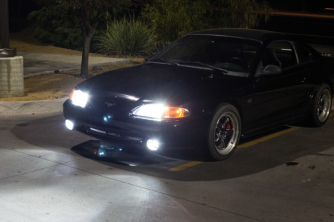 Upgrading An SN95's Night Vision With Bright Earth LED Bulbs
