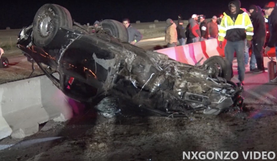 Video: Violent Two-Car Crash Unfolds At Texas JJ's Arm Drop Race