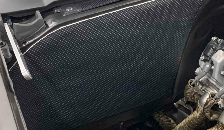 SEMA 2020: Stay Cool With DEI's Black Floor & Tunnel Shield