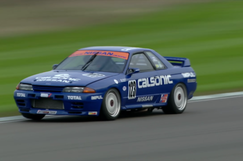 Video: Touring Car Ace Slides 1,000-HP Skyline GT-R Around Goodwood!
