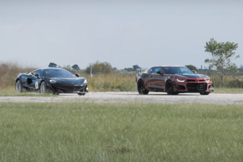 Hennessey Exorcist ZL1 Camaro Takes On McLaren 600LT