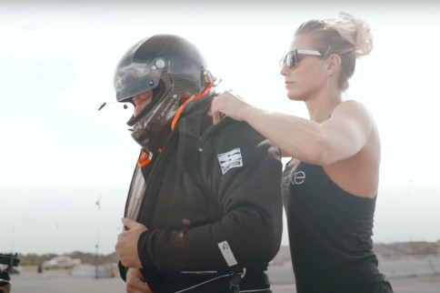 NASCAR Champion Tony Stewart Goes Drag Racing