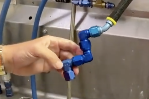 Debunking The Myth: Is Fuel Pressure Lost With 90-Degree Fittings?