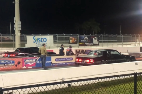 LS-Swapped Grand National Drag Races Turbo V6 Variant