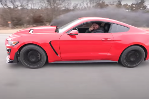 Westen Champlin Stuffed A Cummins Engine Into A New Ford Mustang!