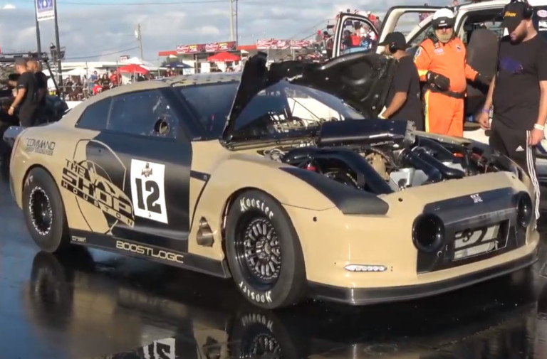 Boosted Bomb: GTR Intake Explodes In Spectacular Fashion