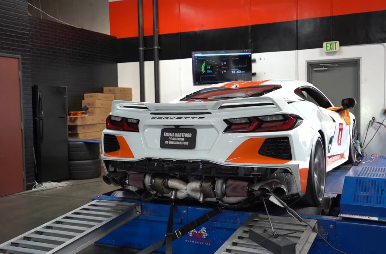 Twin-Turbo C8 Corvette Pumps Record-Breaking 1,000 Horsepower