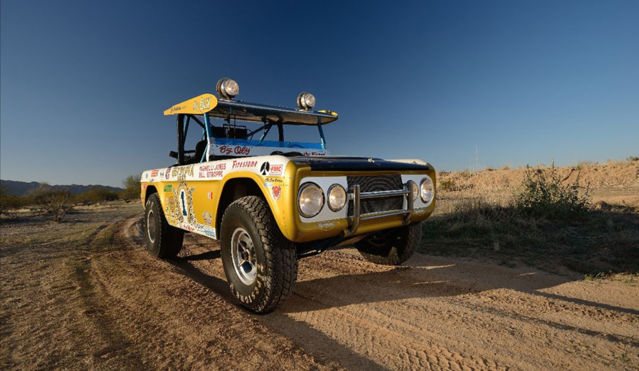 1969 Ford Bronco "Big Oly" Two-Time Baja 1000 Winner Up For Auction