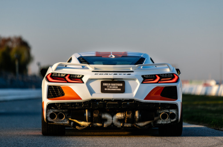 Emelia Hartford Shatters C8 Corvette 1/4-Mile Record
