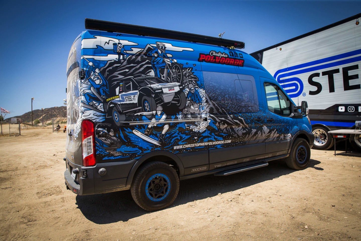 Christopher Polvoorde Ford Transit Van