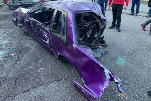 VIDEO: Driver Walks Away From INSANE No-Prep Crash