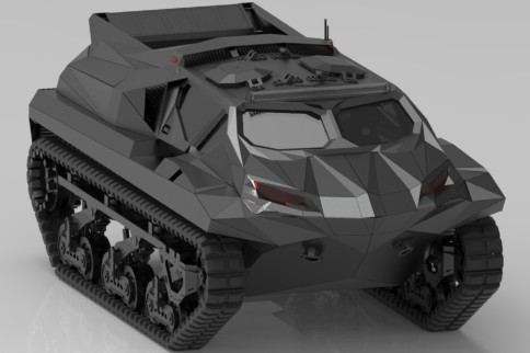 Highland Systems' STORM is an Armored Amphibious MPV