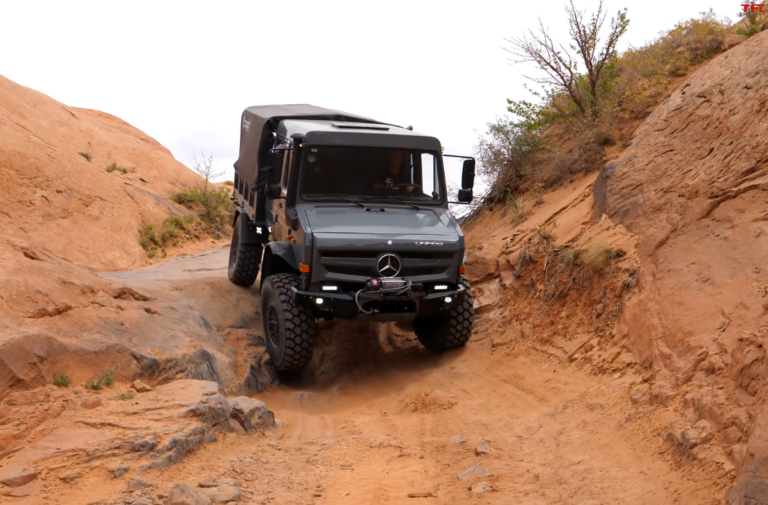 Mercedes Unimog Takes On Hell's Revenge