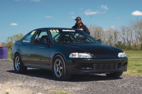 Rob Courtney's 900 HP All-Wheel-Drive Honda Civic