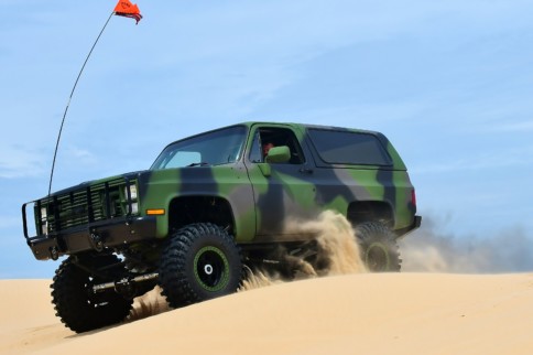 Killer K5: Mountain Machine's Compound Turbo 4BT-Swapped K5 Blazer