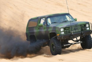 Killer K5: Mountain Machine's Compound Turbo 4BT-Swapped K5 Blazer