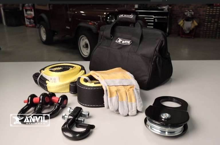 Anvil Off-Road Winch Accessory Kit Offers Best 4x4 Recovery Products