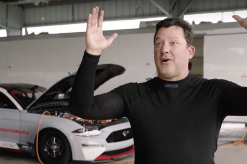 Tony Stewart Will Drive All-Electric Mustang Cobra Jet At Pomona