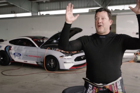 Tony Stewart Will Drive All-Electric Mustang Cobra Jet At Pomona