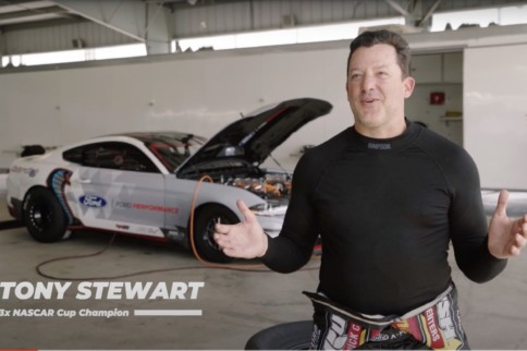 Tony Stewart Will Drive All-Electric Mustang Cobra Jet At Pomona