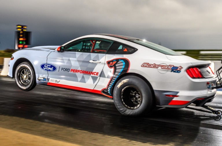 VIDEO: All-Electric Ford Mustang Cobra Jet Sets New World Record