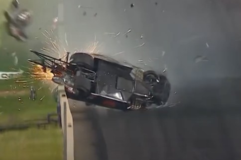 VIDEO: Pro Mod Racer J.R. Gray Crashes Hard In Denver