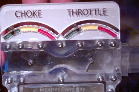 Video: Seeing Inside Of A Working Carburetor In Slow Motion