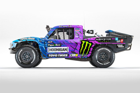 Ken Block's 1,100HP Hoonigan Trophy Truck Revealed At A Beach Party