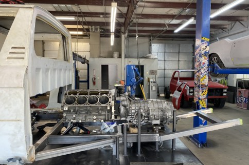 Mid-Engine LS-Swapped Chevy Luv Set To Debut At LS Fest