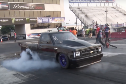 Twin Turbo S10 Sets New LS Stick Shift World Record