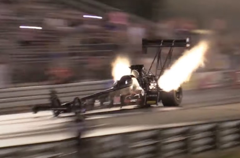 WATCH: Top Fuel's Scott Palmer Sets 1/8-Mile Eddyville Track Record