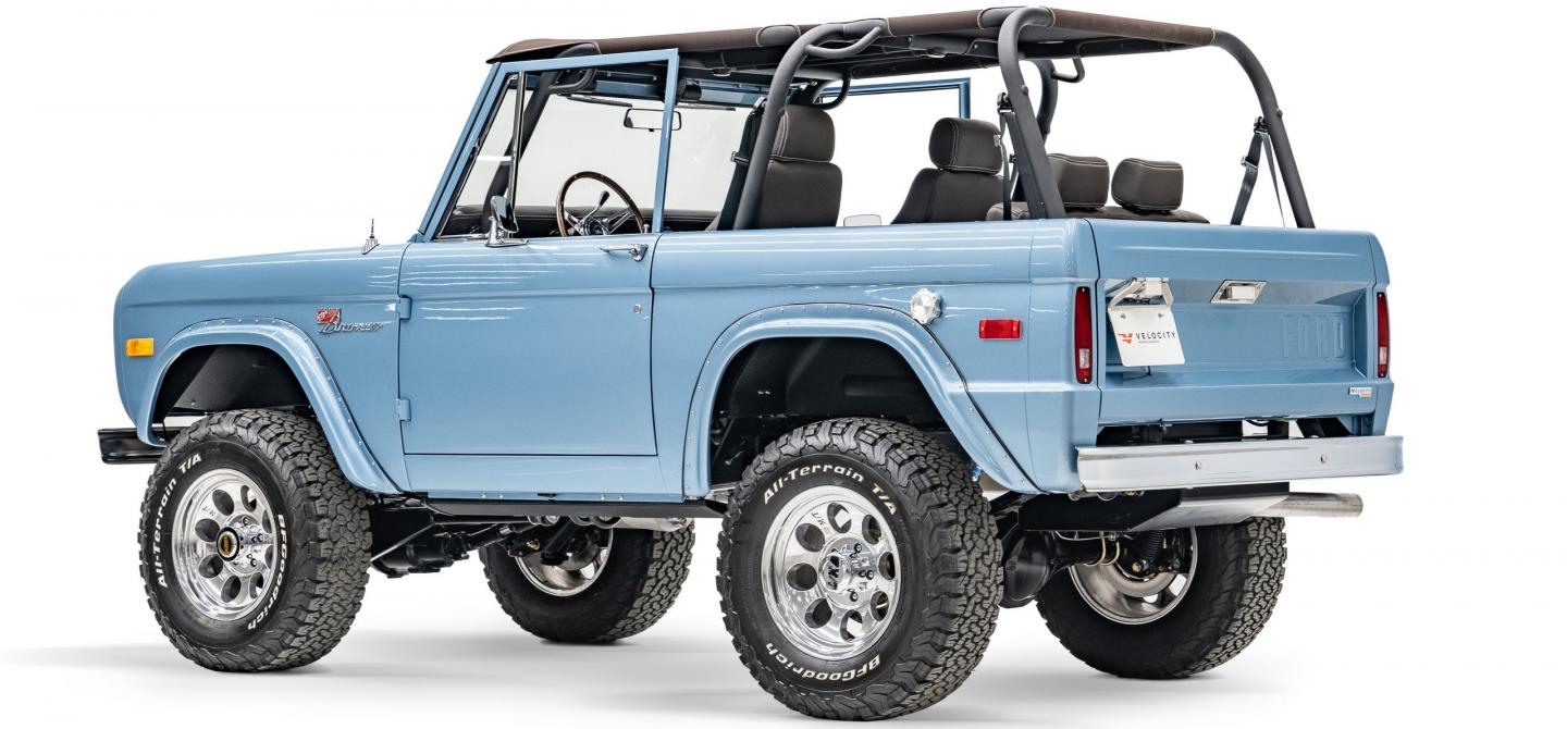 Velocity Restorations Builds Brawny Bronco Restomods