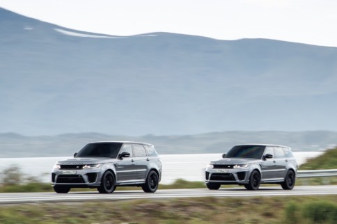 James Bond Behind The Scenes: Range Rover Sport SVR Takes Flight