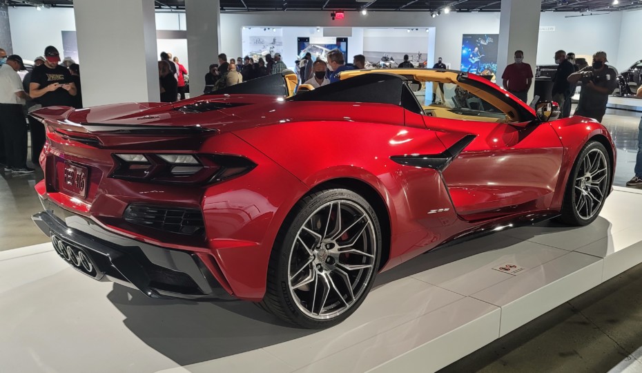 In The Flesh - 2023 Corvette Z06 Reveal At The Peterson Auto Museum