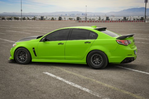 “Holden On” For Dear Life: Venom Green 827HP Chevy SS Drag Sedan