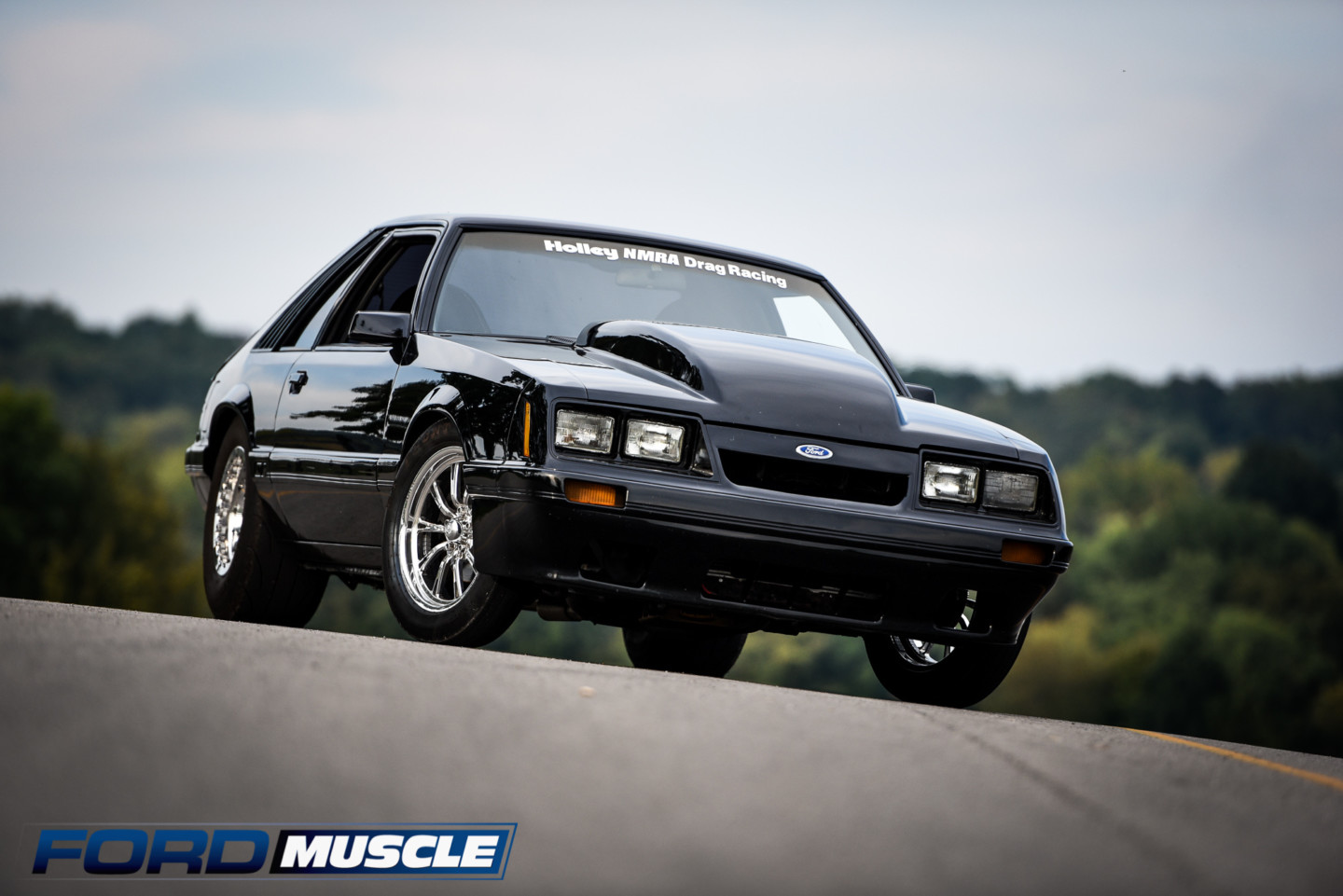 Black ford foxbody