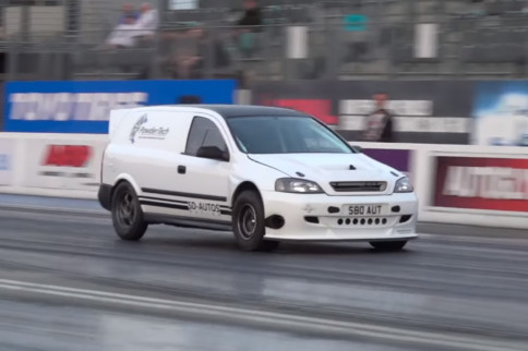 Van Man: Stephen Ray's 700 Horsepower Vauxhall Astra Van