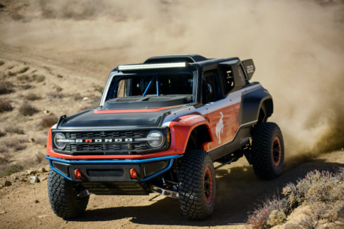 Ford Performance Unveils 400HP V8-Powered Bronco DR Desert Racer