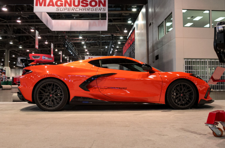 SEMA 2021: Lingenfelter Releases TVS 2650 Supercharger System For C8