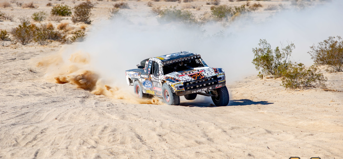 Off-Roading Trophy Truck And Helicopter Hot Laps With Christopher Polvoorde