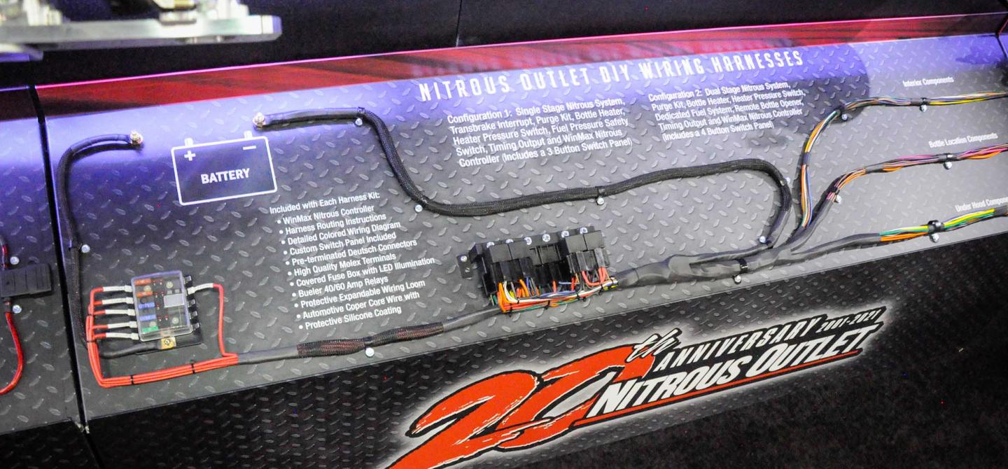 PRI 2021: Nitrous Outlet’s DIY Harnesses Make Nitrous Installs A Gas